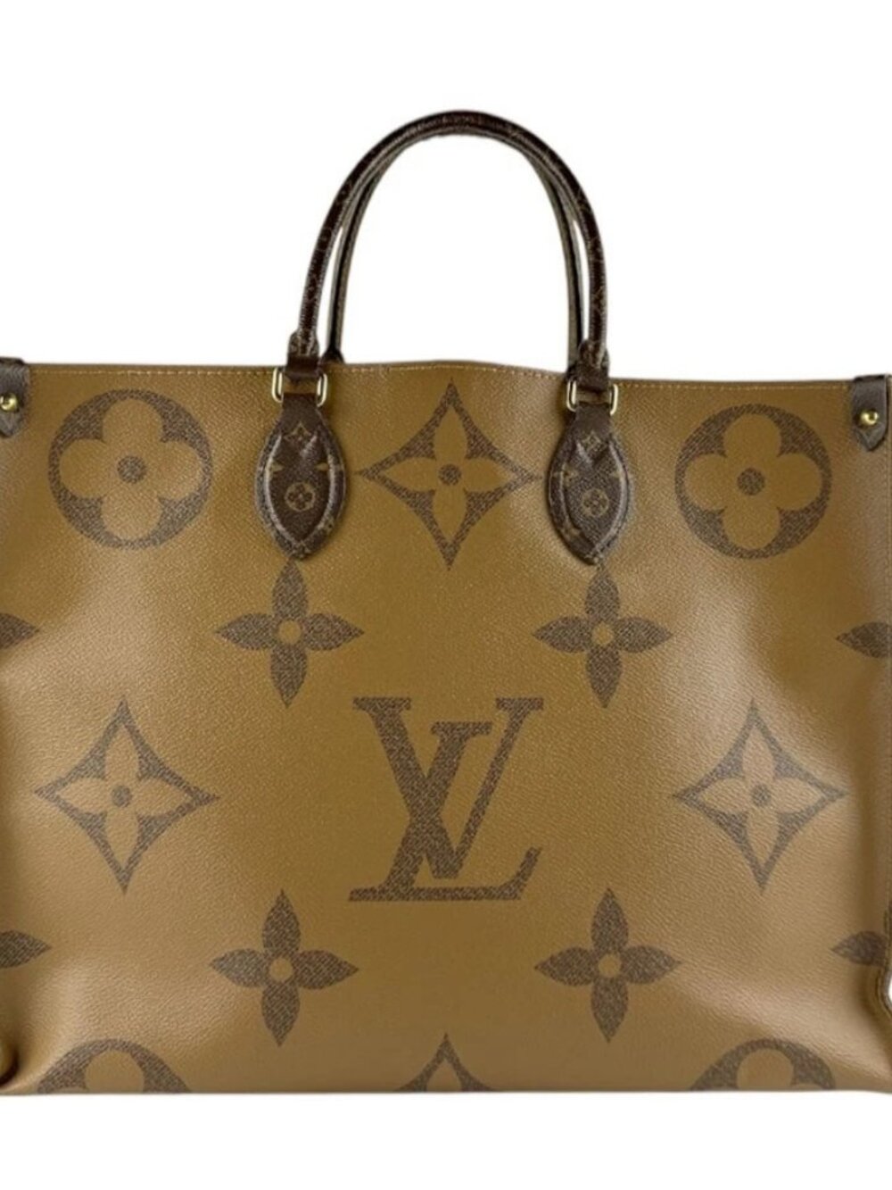 LOUIS VUITTON Handbag Shoulder Bag Brown Monogram canvas